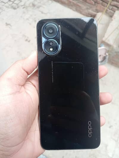 oppo a18 4+4ram 128,gb memory