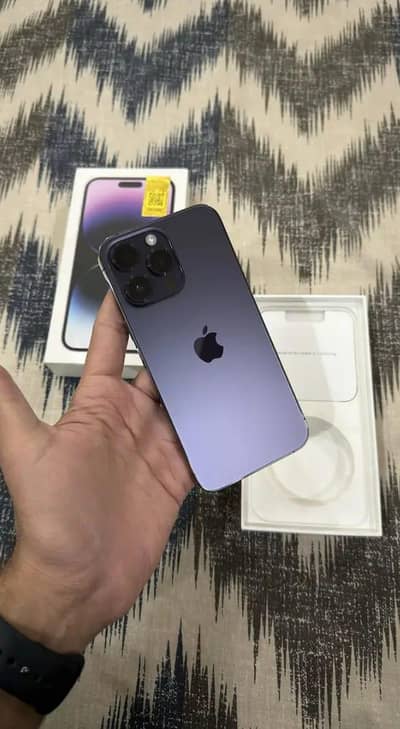 Iphone 14pro Max 256   GB Complete Books For Sale