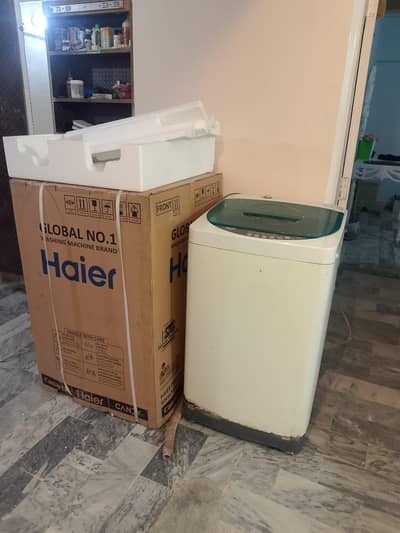 Haier washing machine automatic top load
