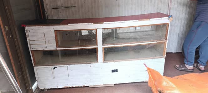 1 Counter h Book depot Wala aur 2 Rack h 03096970586