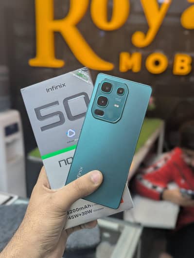 Infinix note 50 8/256 pta approved 9 months warranty available