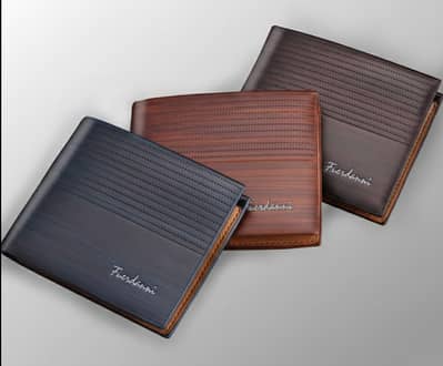 stylish beautiful imported  leather wallet for men