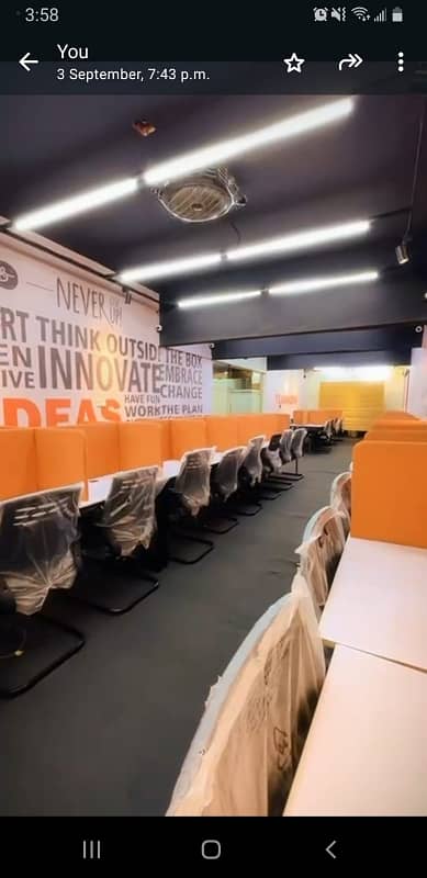 Furnished Office Available For Rent