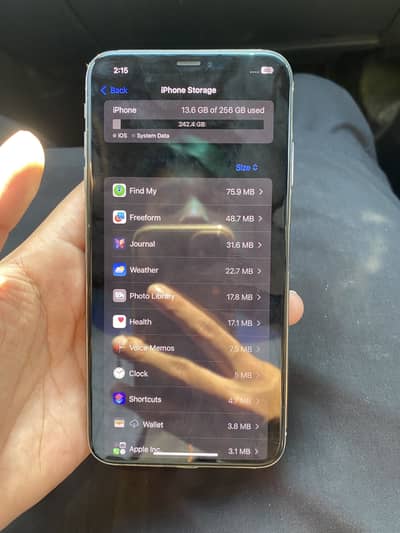 iPhone XS MAX dual PTA approved ( price is negotiable)
