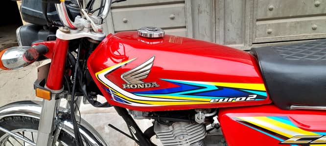 Honda cg 125 2019 modal bio on the spot