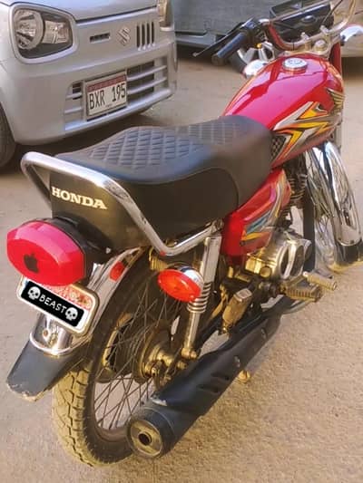 Hi speed 125 converted into honda