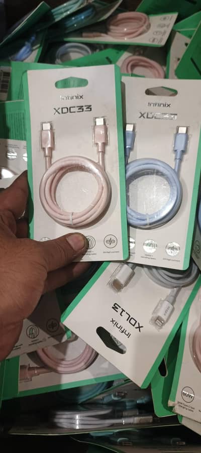infinx typ-c cable   and  iphone