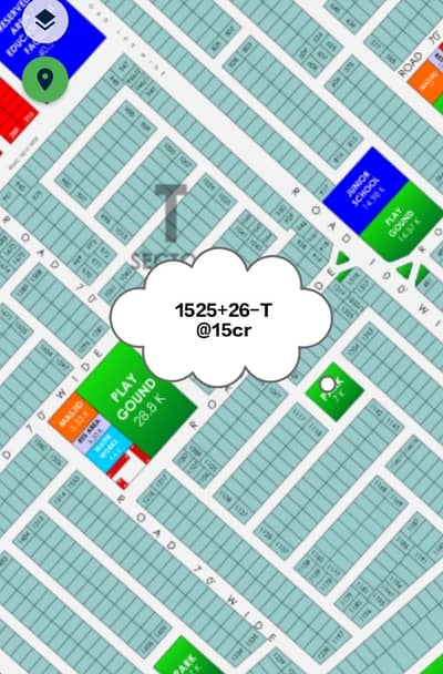 Plot 1525-T+1526-T | DB Pool Clear | 2 Kanal Plot for Sale at Very Good Location in Dha Phase 8