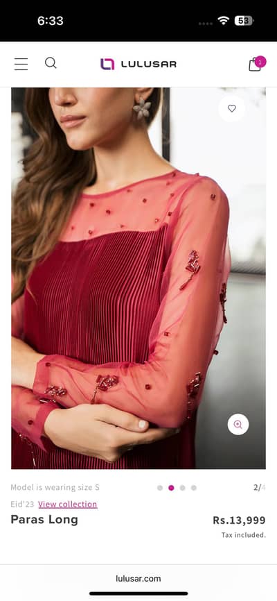 Lulusar shirt for sale