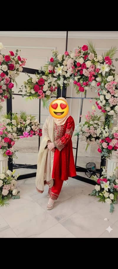 party wear dress three piece for sale available hai