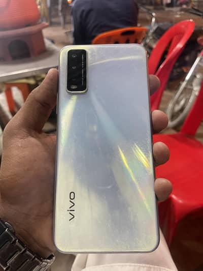 used mobile vivo y20 finger print or face id