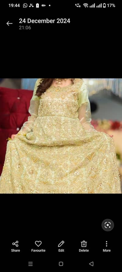 Bridal Walima Maxi Dress