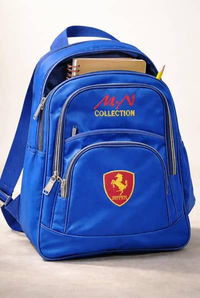 Brand New School/College Bag - 5 Zips - Unused