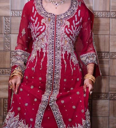 LUXURY CUSTOM MADE BRIDAL LEHNGA-BRAND NEW