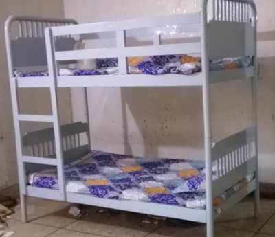 fine  wood  double bunk bed in cheap price