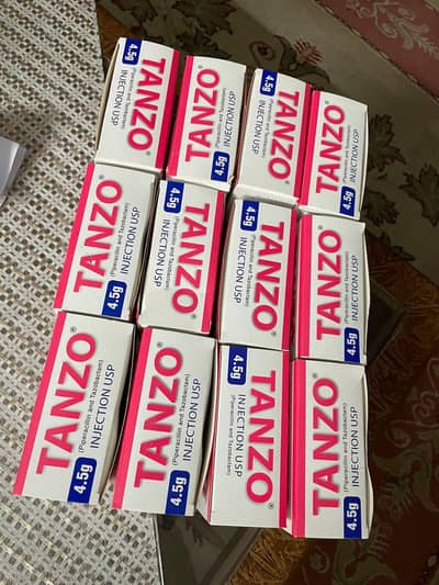 Tanzo 4.5gb antibiotics injections