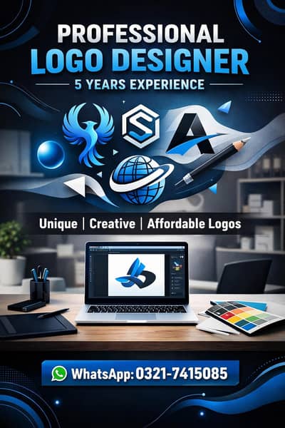 I am logo and graphic designer experience