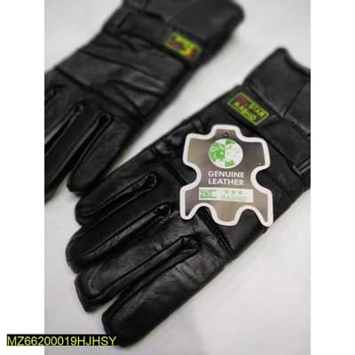Leather Bike Gloves