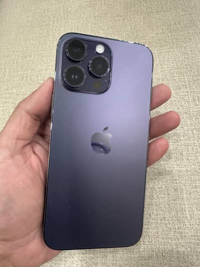 14 pro max 128gb purple PTA Approved phy+esim