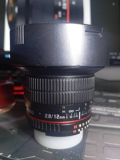 Fish Eye Lens Samyang 12mm ED f2.8  AS NCS Fish. Eye lens for nikon
