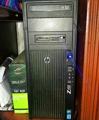 HP Z420 Best For Gaming & Editing With Xeon E5 1650 3.20 GHz