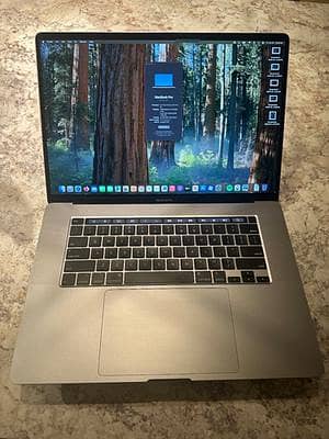 Macbook pro 2018 i9 32/512 15.4 inch with touch bar
