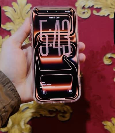 17 pro max dual eSIM non pta sim time non active 256 gb bh 100 cc 24