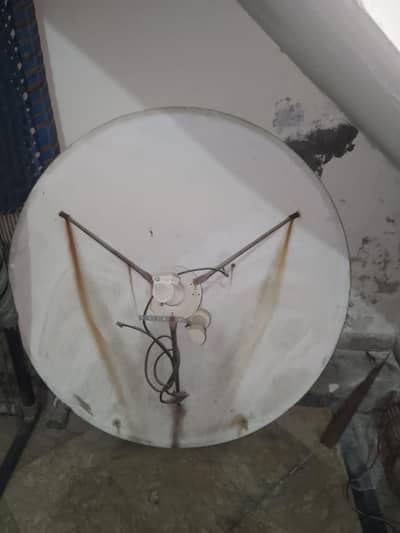 Dish antina with channel box