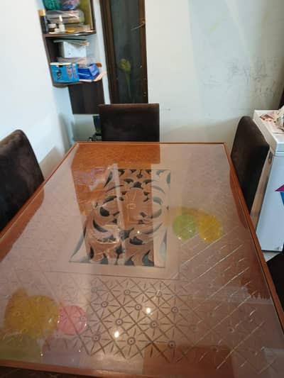 wooden dinning table