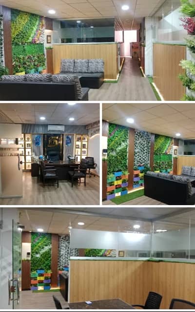 Blue area office 1500 square feet first floor sale prime location