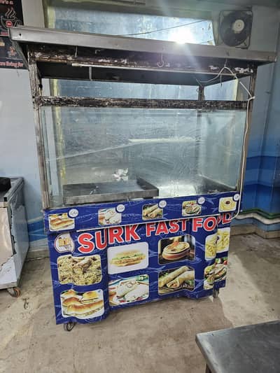 used burger /shawarma stall