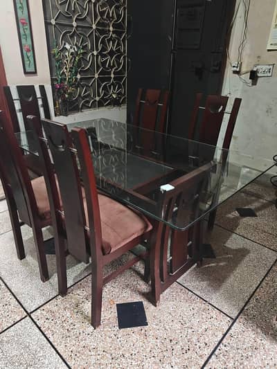 Dinning table 6 chair