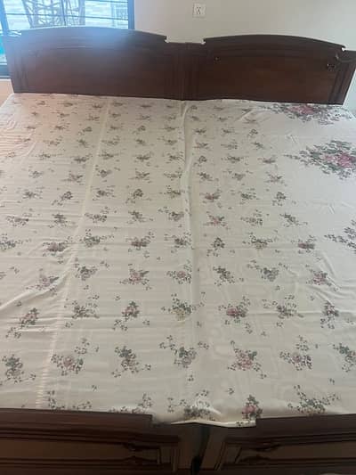 Two wooden single Beds for sale