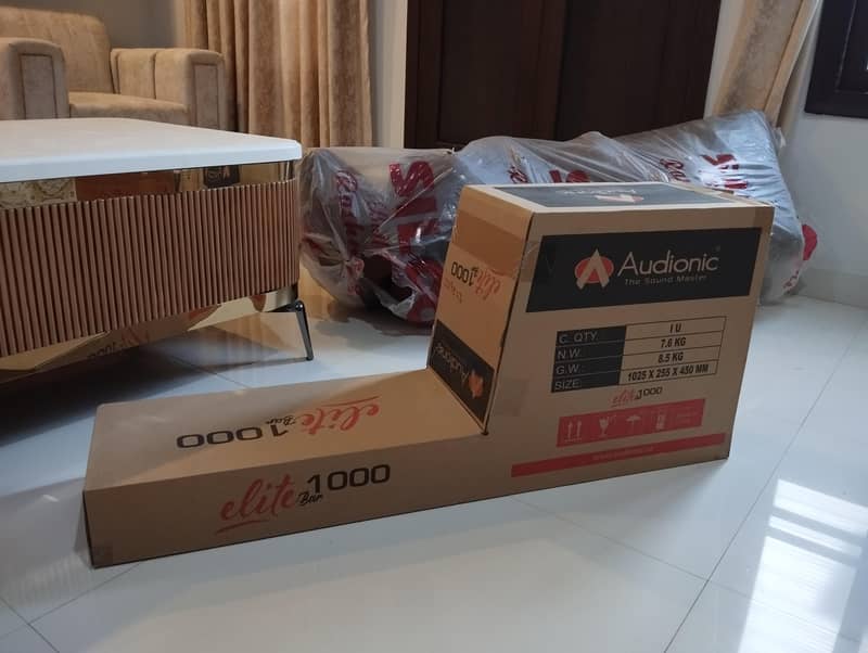 Audionic Elite Bar 1000 Home Theatre Sound Bar speaker and Subwoofer ...