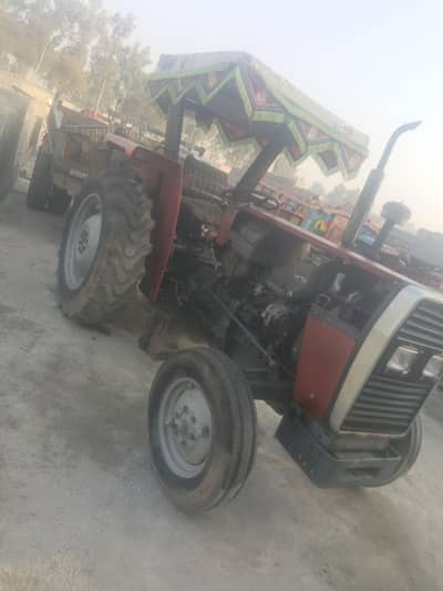 8 model tractor with trolley
