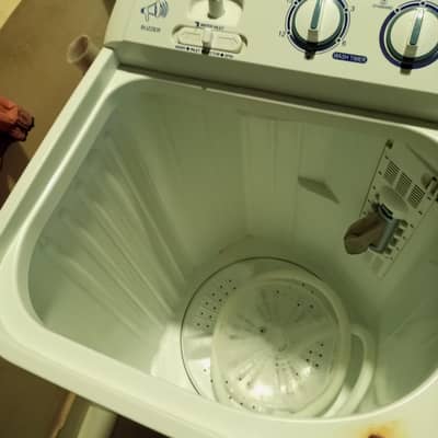 Haier washing machine with dryer new condition