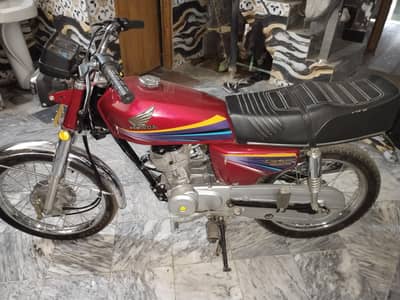 honda 125cc red colour