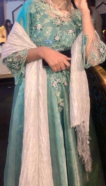 3 pic dress long tishu maksi