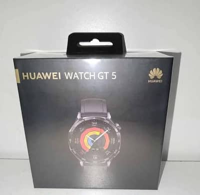 huawei watch gt 5 46mm box and all genuine accessories