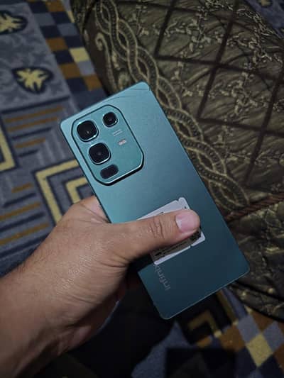 infinix note 50 green color 8gb 256gb new mobile