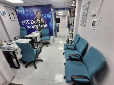 Office Table Chair & Cabinet Complete setup