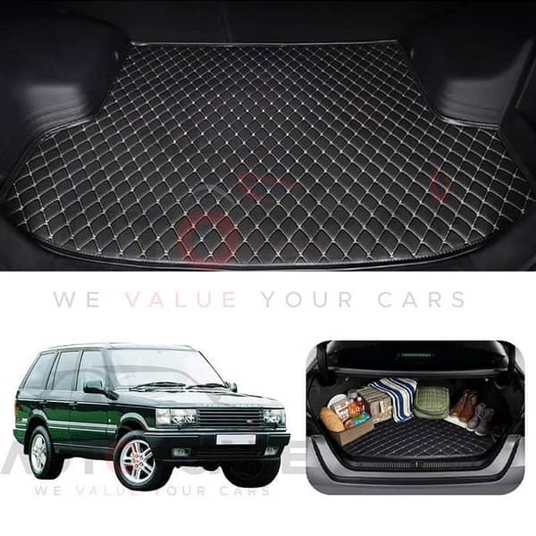 Range Rover Vogue 7D Custom Car Trunk Mat - Model 2000-2002