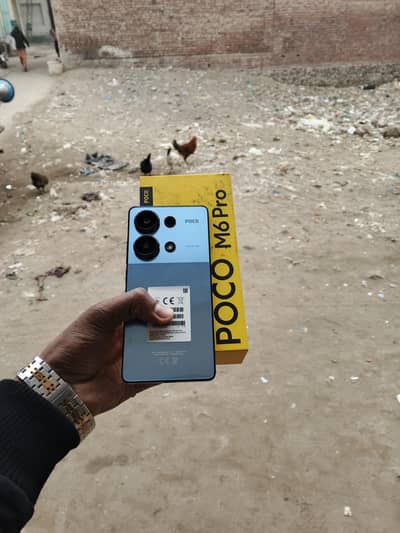 POCO M6 Pro 12/512 with Box Charger