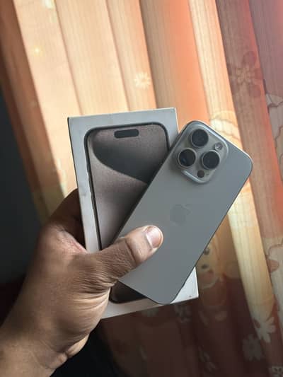 Iphone 15 pro 256gb non pta jv with box