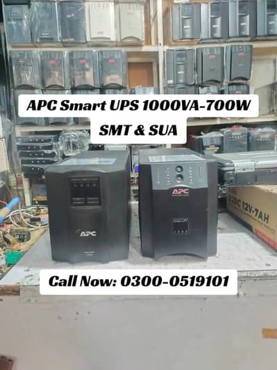 APC Smart UPS 1000VA 700W Pure Sine Wave Fresh & Ready Stock Available