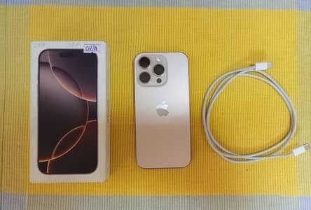 iPhone 16 pro - Official warranty - Desert Titanium