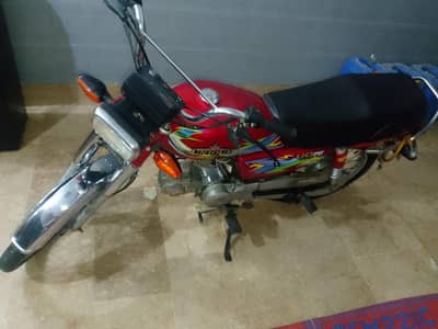 Unique 70cc 2024 Red Bike Excellent Condition