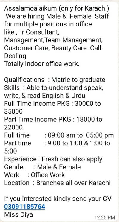 work on beauti cear products