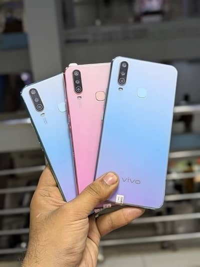 Vivo Y17 PTA Approved 8GB + 256GB 10by10 With Box With Warranty