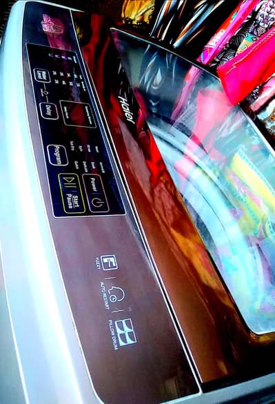 Haier Washing Machine Fully Automatic in Excellent Condition Like New